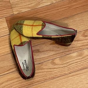 Topolina Tartan Yellow and Red size 9
